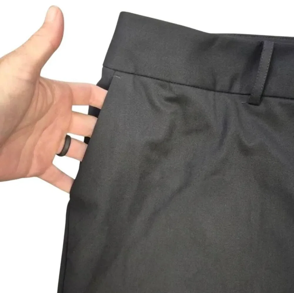 NWT Liz Claiborne Plus Women Black Secretly Slimming Sophia Trouser 18